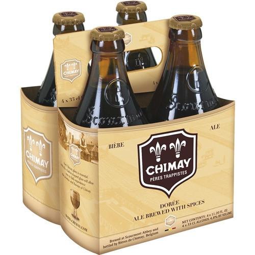 24pk-Chimay "Gold" Doree Ale Beer, Belgium (330ml)