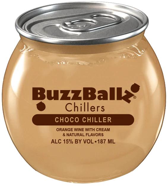 (48pk) Buzz Ballz Choco Chiller, Texas, USA (187ml)