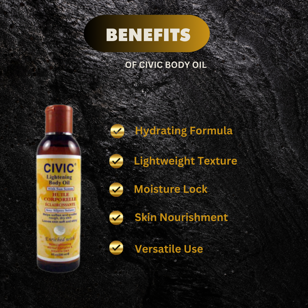Civic Body Oil 6 Oz - Premium Beauty Product