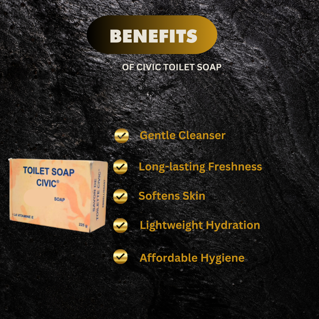 Civic Toilet Soap 225 G - Premium Beauty Product