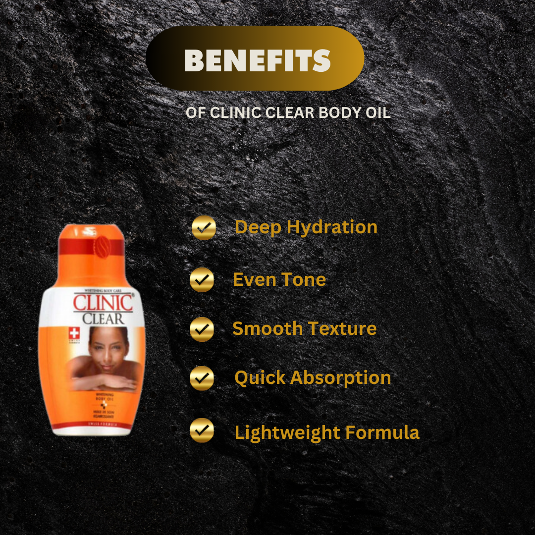 Clinic Clear Body Oil 125 Ml - Premium Beauty Product