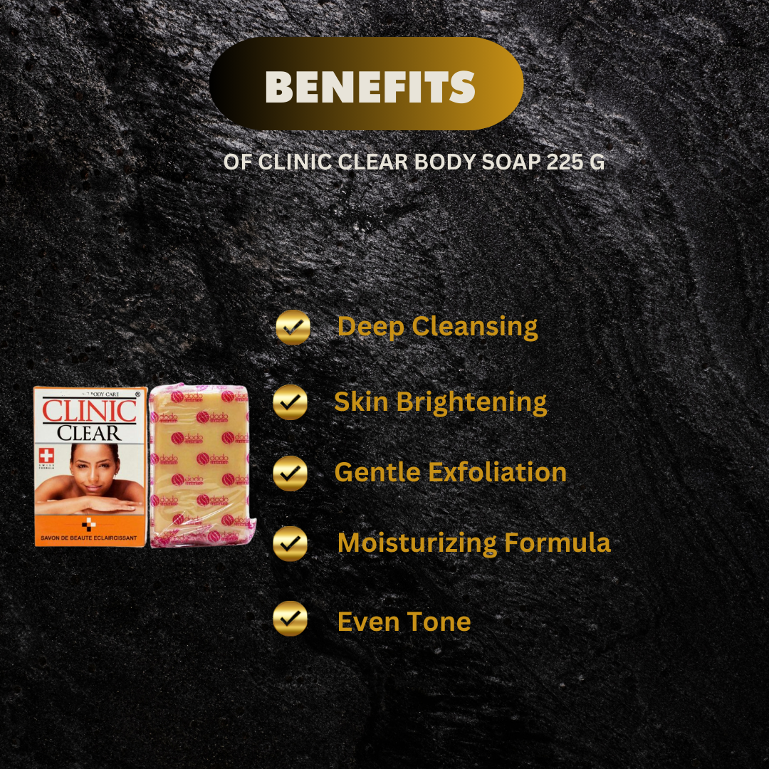 Clinic Clear Body Soap 225 G - Premium Beauty Product