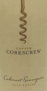 2018 Copper Corkscrew Cabernet Sauvignon, California, Paso Robles (750ml)
