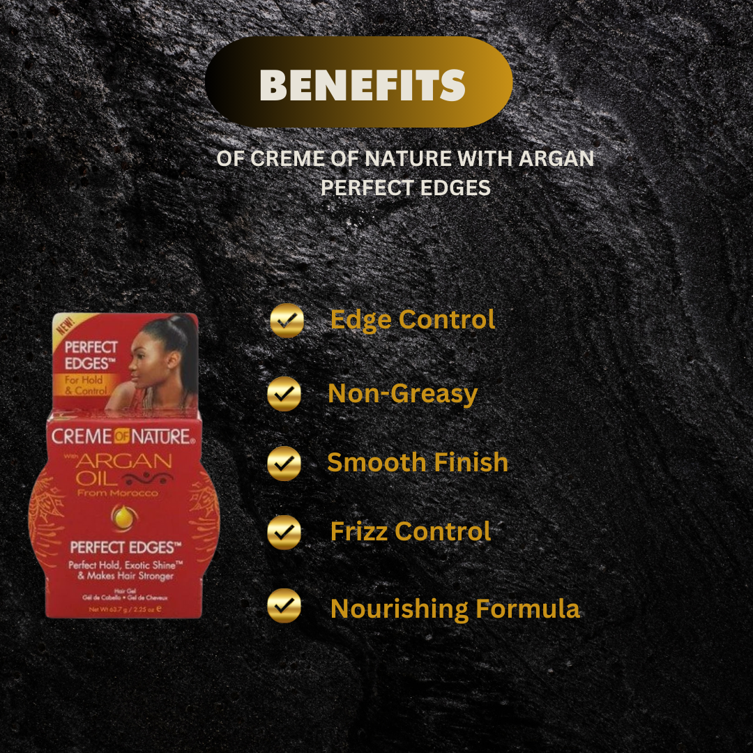 Creme Of Nature With Argan Oil Perfect Edges - Premium Beauty Product