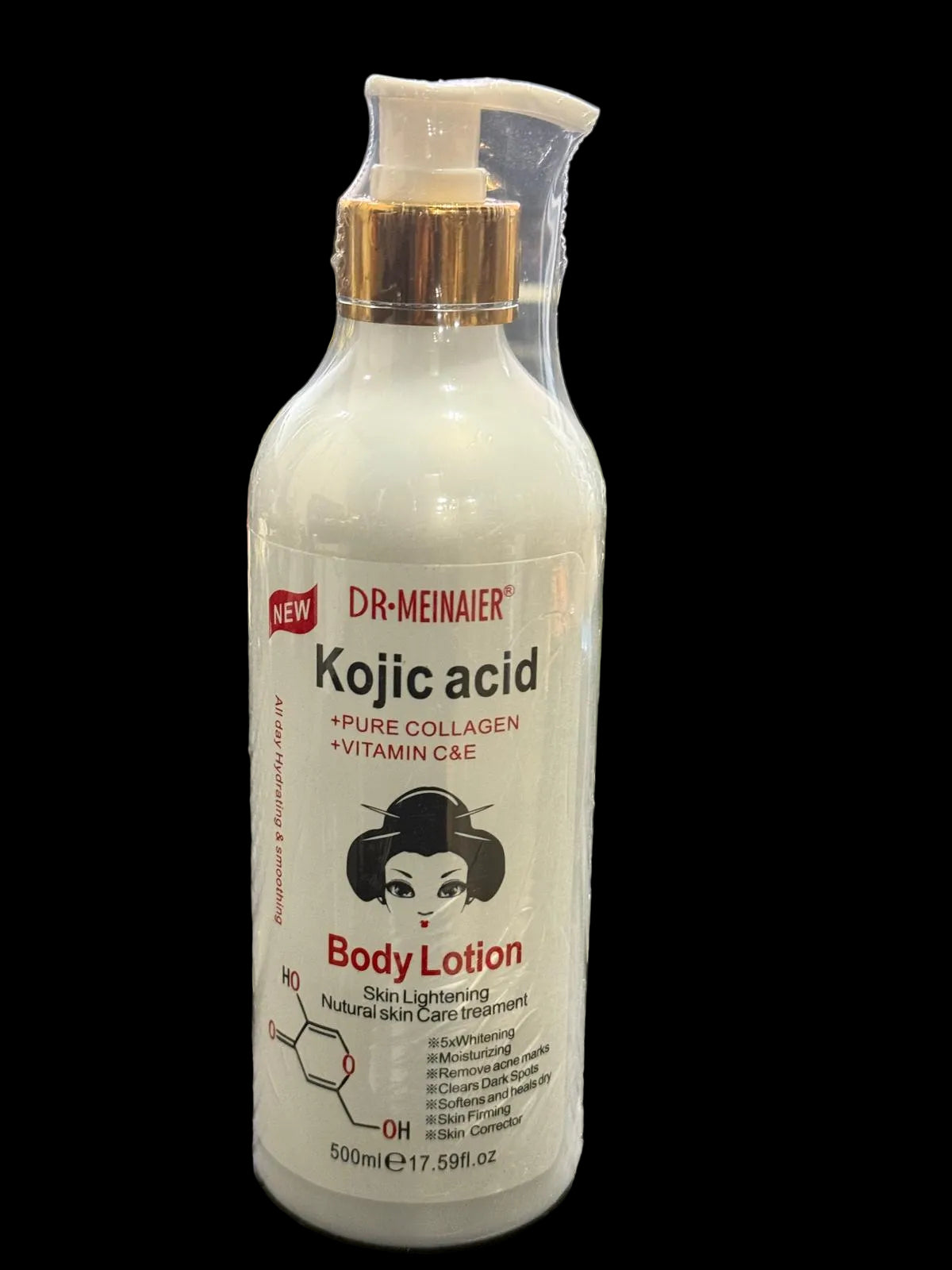 DR. MEINAIER Kojic Acid Body Lotion 500 ml - Premium Beauty Product