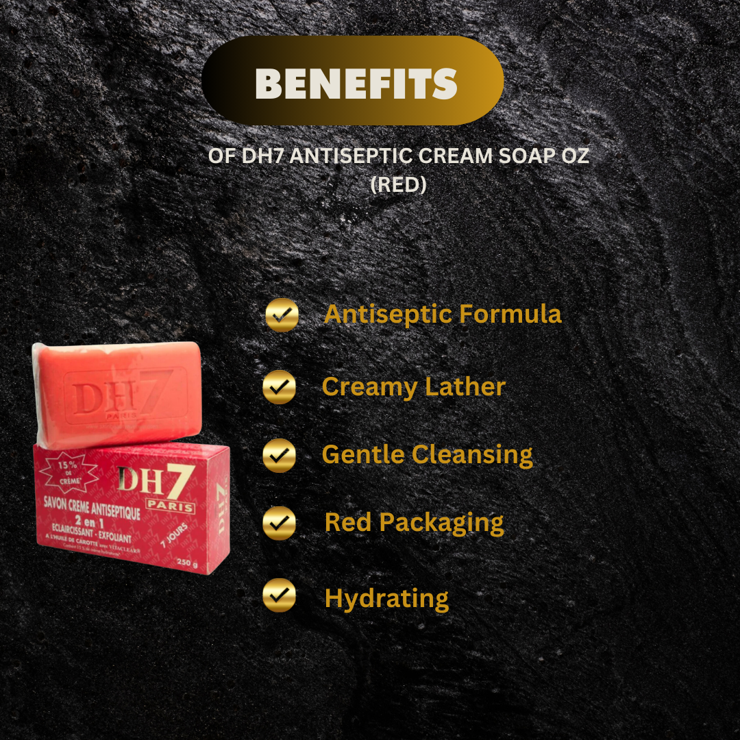 Dh7 Antiseptic Cream Soap 8 75 Oz Red - Premium Beauty Product