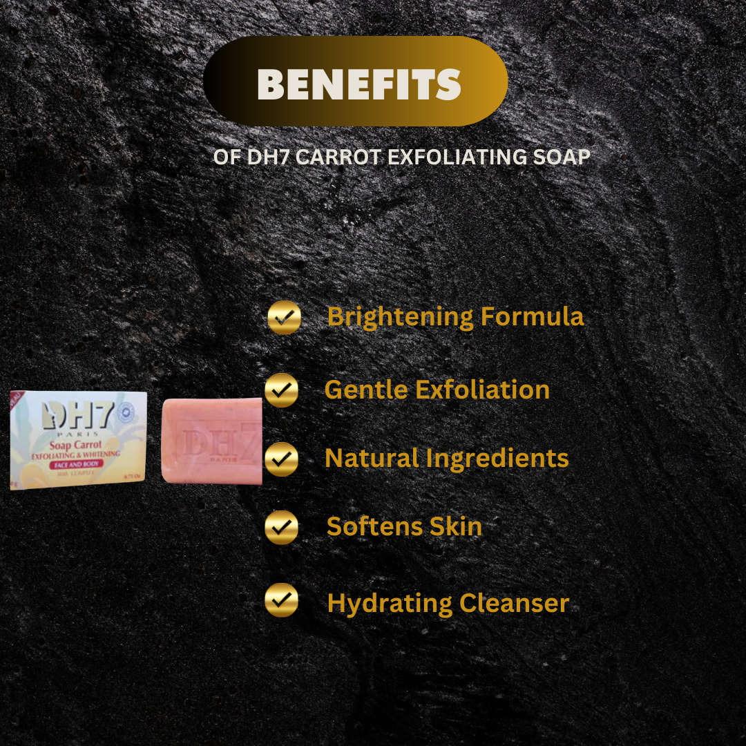 Dh7 Carrot Exfoliating Soap 8 75 Oz - Premium Beauty Product