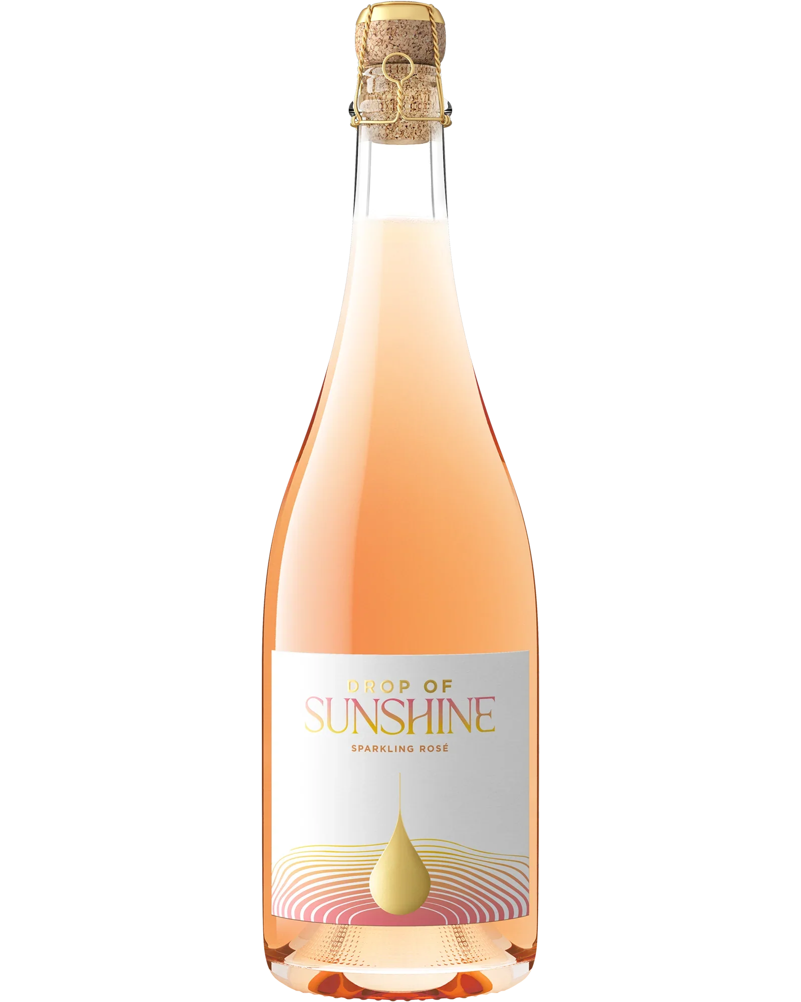 NV Drop of Sunshine Brut Sparkling Rose, California, USA (750ml)