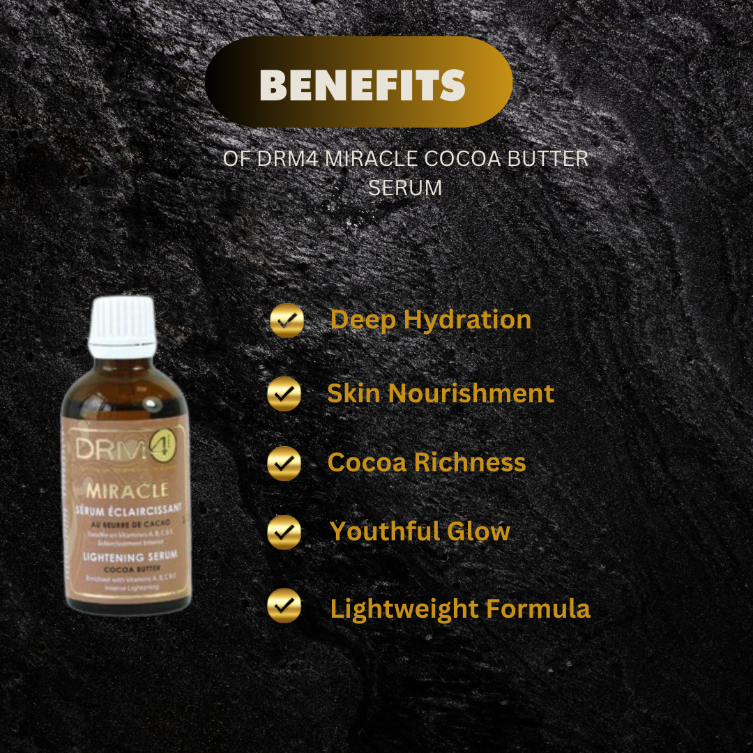 Drm4 Miracle Cocoa Butter Serum 1 66Oz - Premium Beauty Product