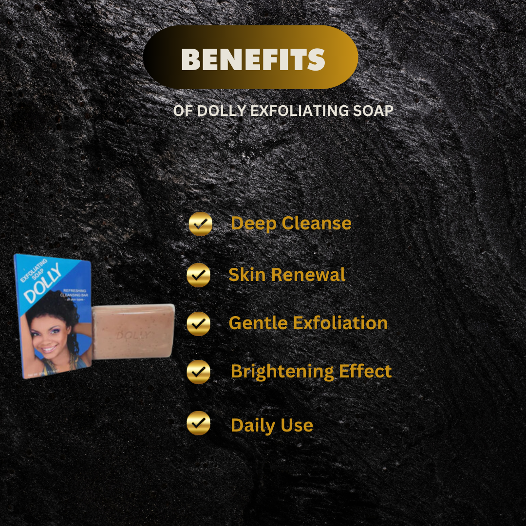 Dolly Exfoliating Soap 200G - Premium Beauty Product