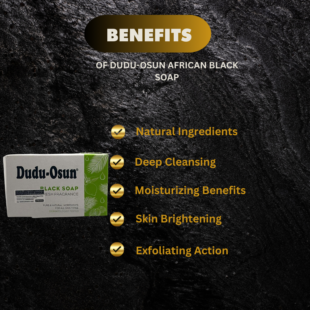 Dudu Osun African Black Soap - Premium Beauty Product