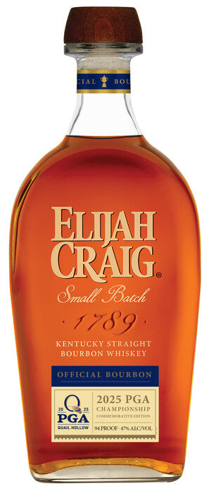 Elijah Craig 2025 PGA Championship Edition Bourbon, Kentucky, USA (750ml)