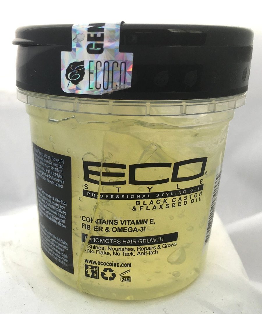 Ecoco Black Castor & Flax Seed Oil 8 oz - Premium Beauty Product