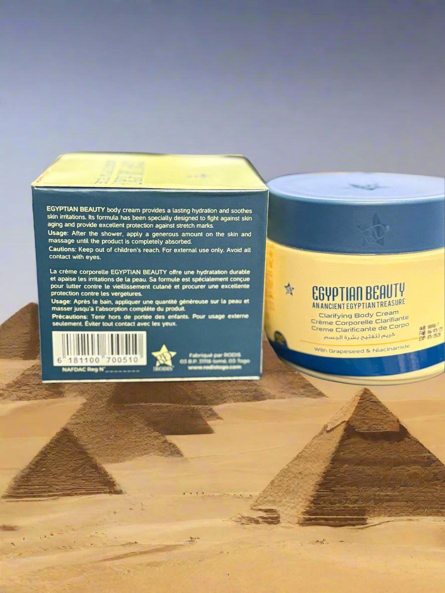 Egyptian Beauty Clarifying Body Cream 300 Ml - Premium Beauty Product
