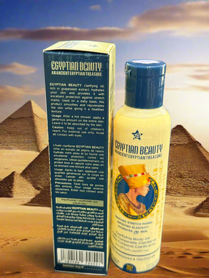 Egyptian Beauty Clarifying Body Oil 90 Ml - Premium Beauty Product