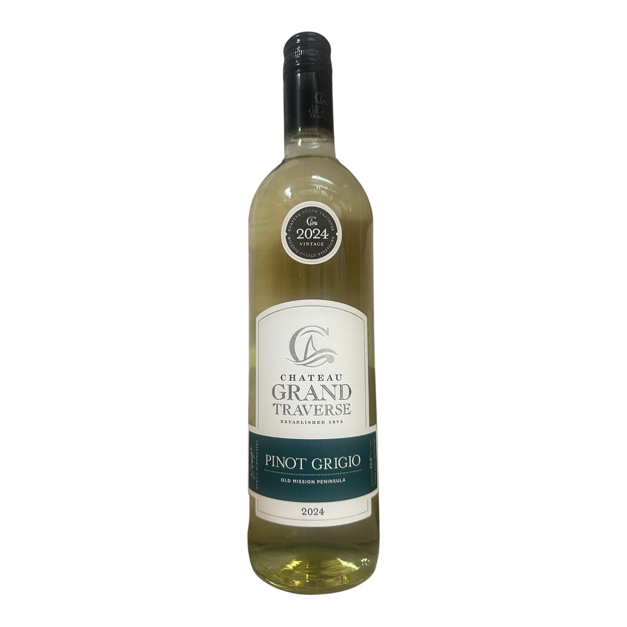 2024 Chateau Grand Traverse Pinot Grigio, Old Mission Peninsula, USA (750ml)