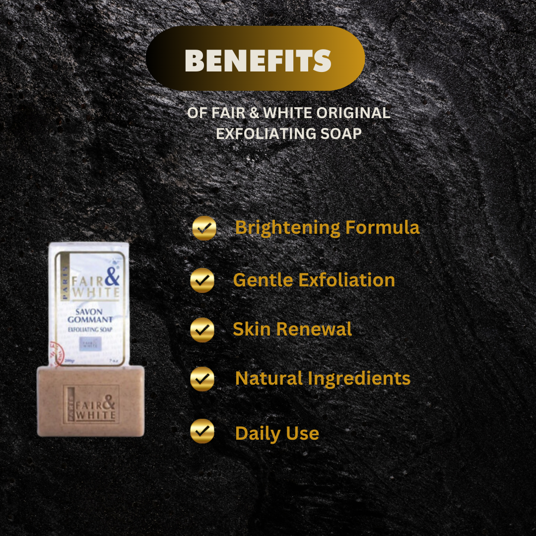 Fair White Original Exfoliating Soap 7 Oz - Premium Beauty Product