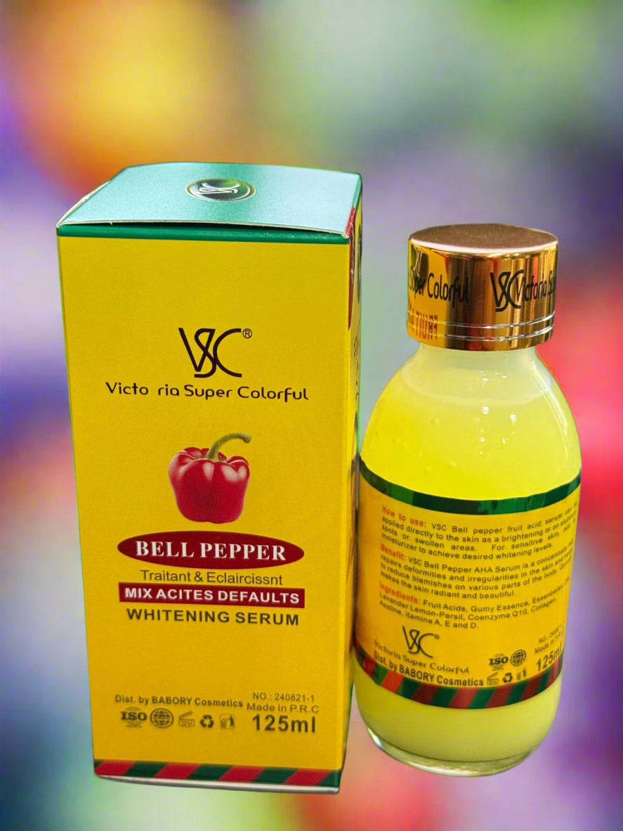 Vsc Fruit Acids Serum Bell Papper Whitening Serum 125 Ml - Premium Beauty Product