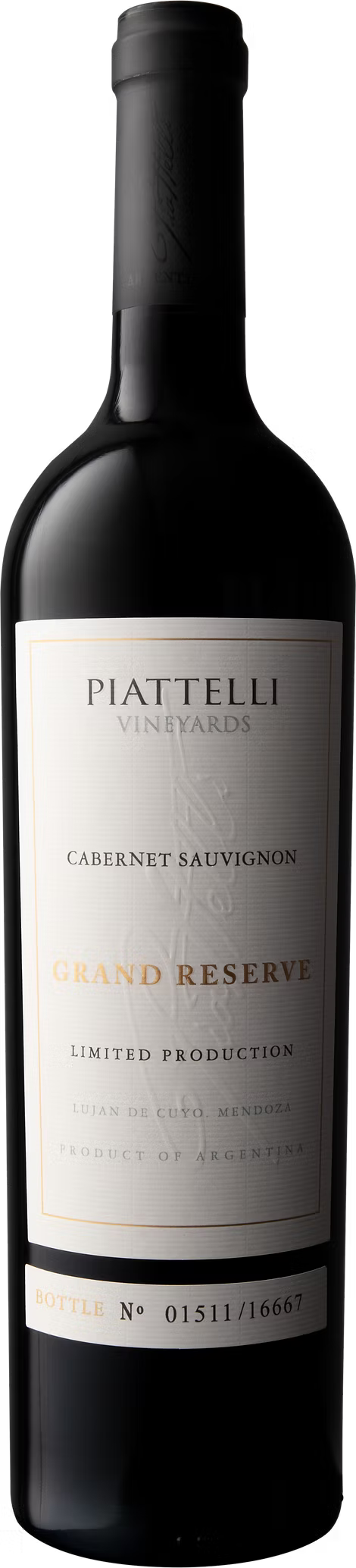 2020 Piattelli Vineyards Grand Reserve Mendoza Cabernet Sauvignon, Argentina (750ml)