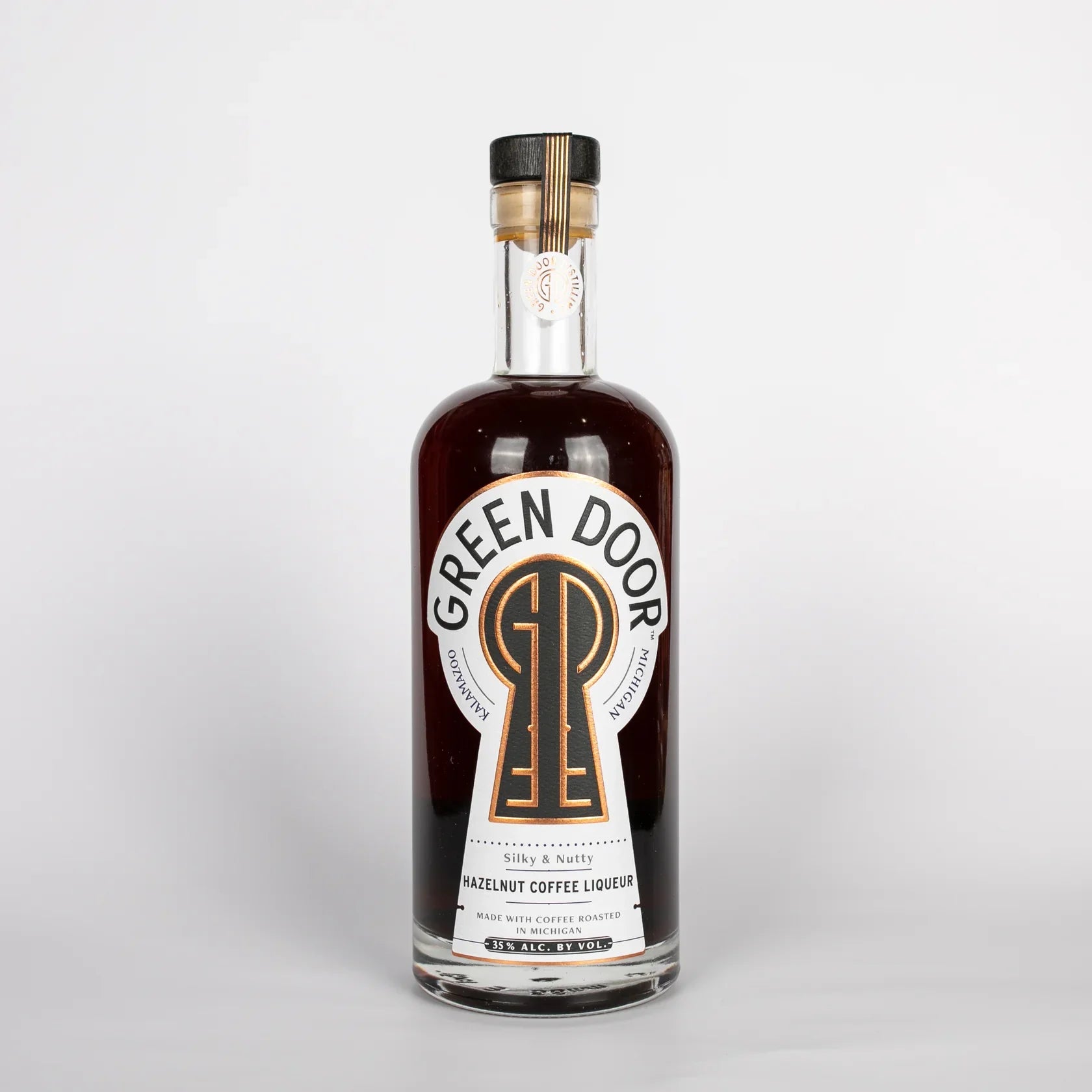 Green Door Hazelnut Coffee Liqueur, Michigan, USA (750ml)