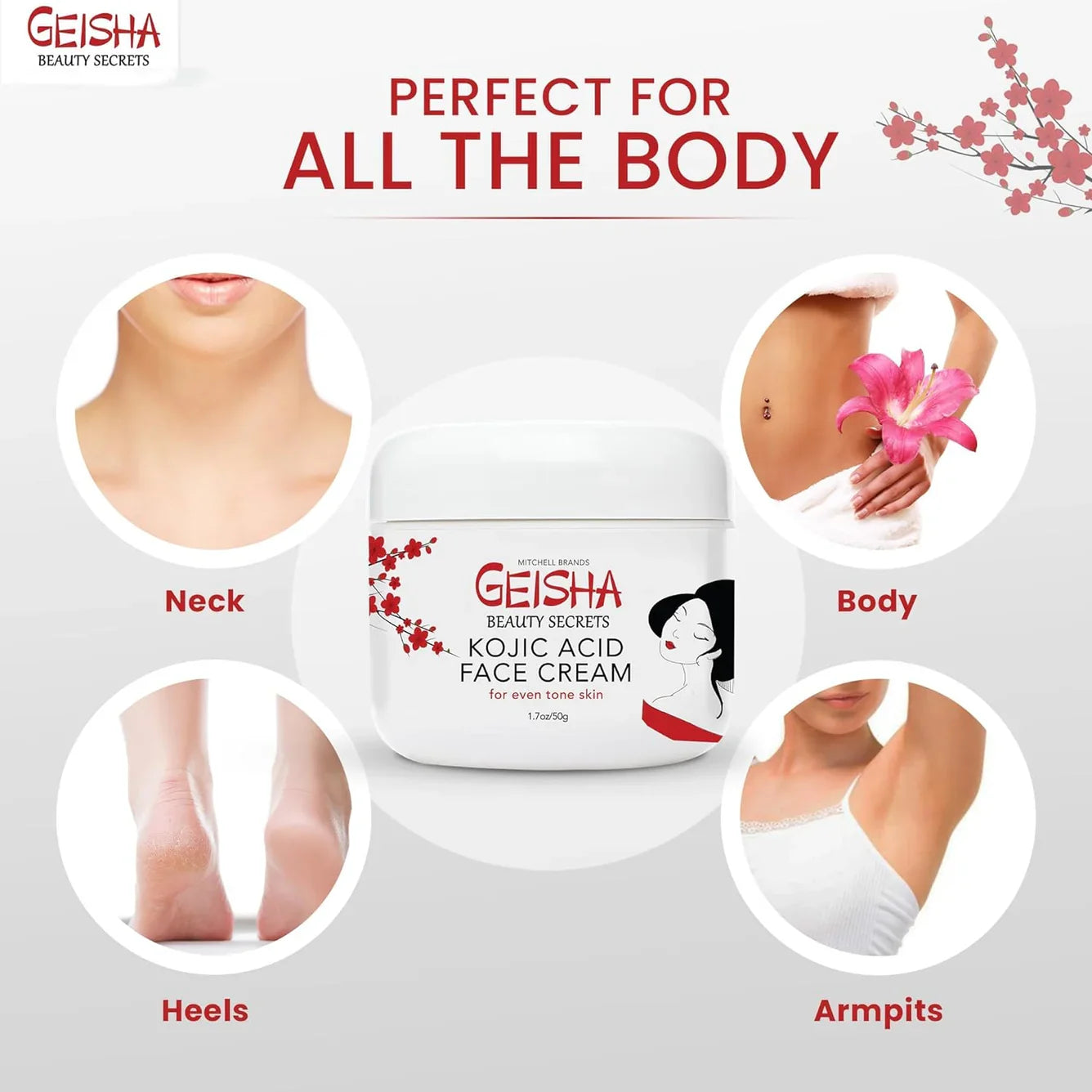 Geisha Active Lightening Cream With Kojic Acid - Premium Beauty Product