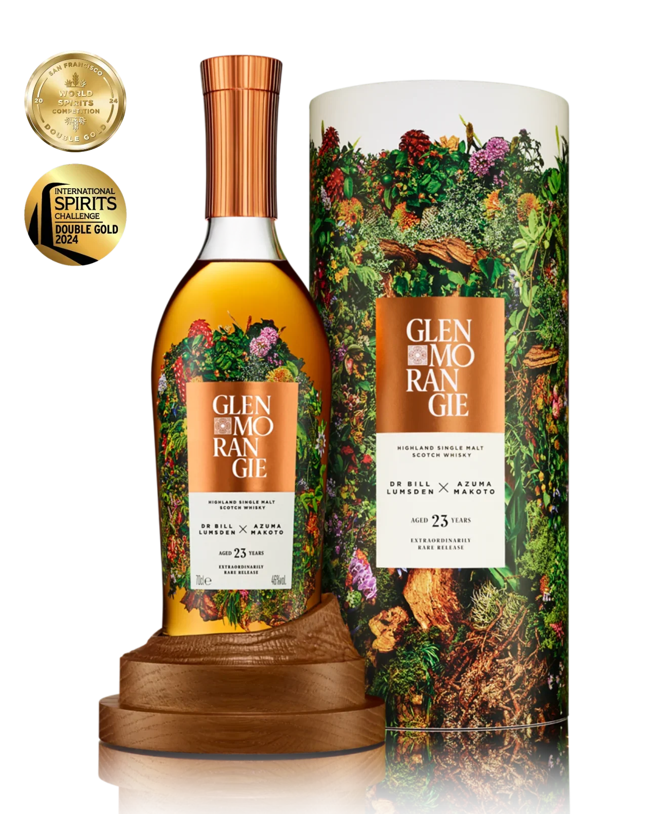 Glenmorangie 'Dr. Bill Lumsden X Azuma Makoto' 23 Year Highland Single Malt Scotch Whisky, Scotland (700ml)