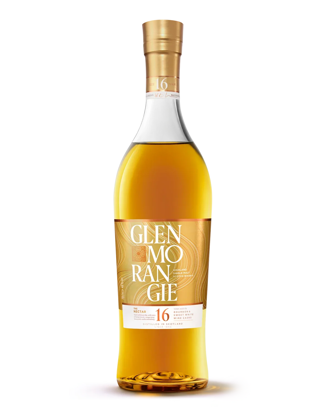 Glenmorangie The Nectar 16 Year Old Single Malt Scotch Whisky, Highlands, Scotland (750ml)