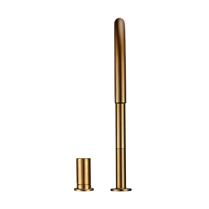 Modern Kitchen Faucet Brsuh Matt Brass Material Kitchen Sink Faucet Kitchen Product Kitchen Sink Mixer Tap