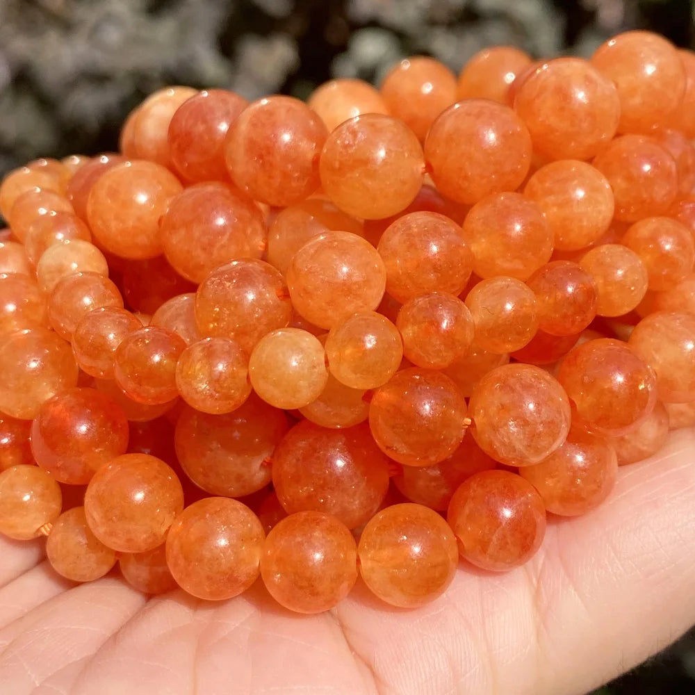Natural Stone Beads 4 6 8 10mm Tiger Eye Lava Amazonite Turquoises Agates Jaspers Beads For Jewelry Making DIY Bracelet Necklace