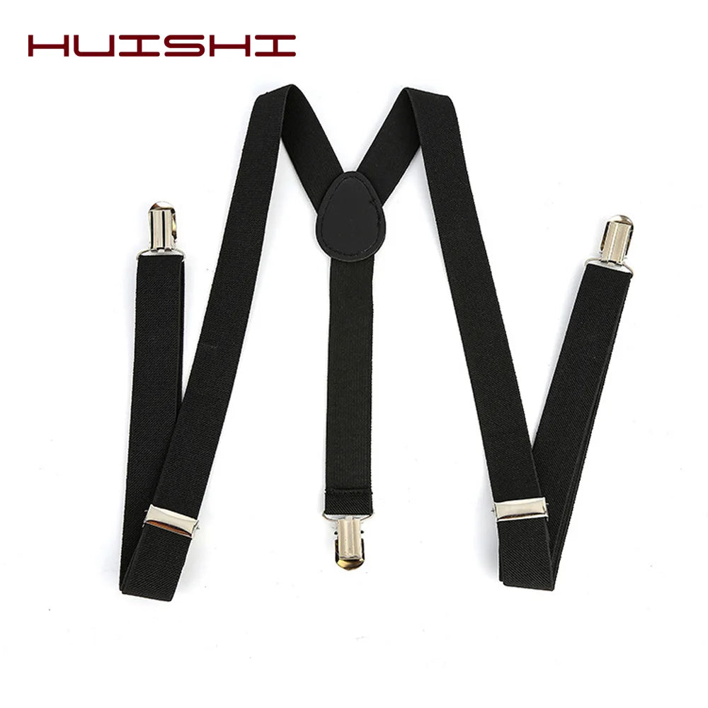 Suspenders For Men Pants Apparel Adult Suspender Man Shirt Dress Women Wedding Party Solid Colors Suit Skirt With Braces Straps