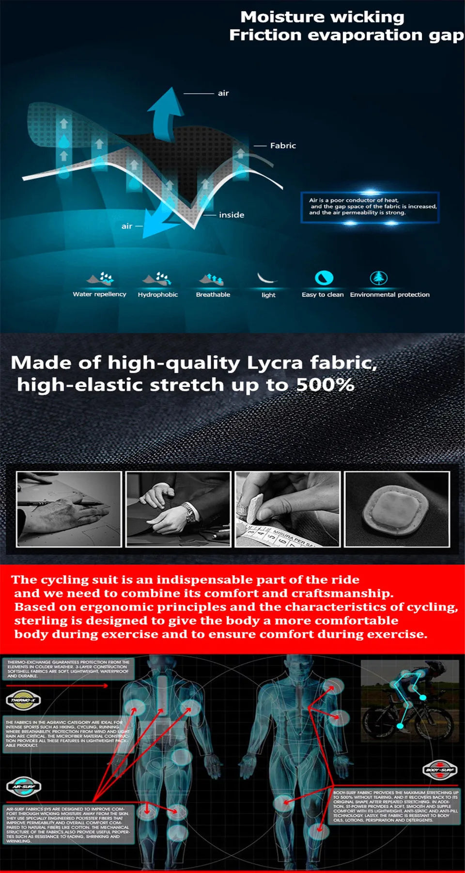 Raudax Summer Youth Short Sleeve Cycling Jersey Set Breathable MTB Bike Cycling Clothing Maillot Ropa Ciclismo Uniform Kit