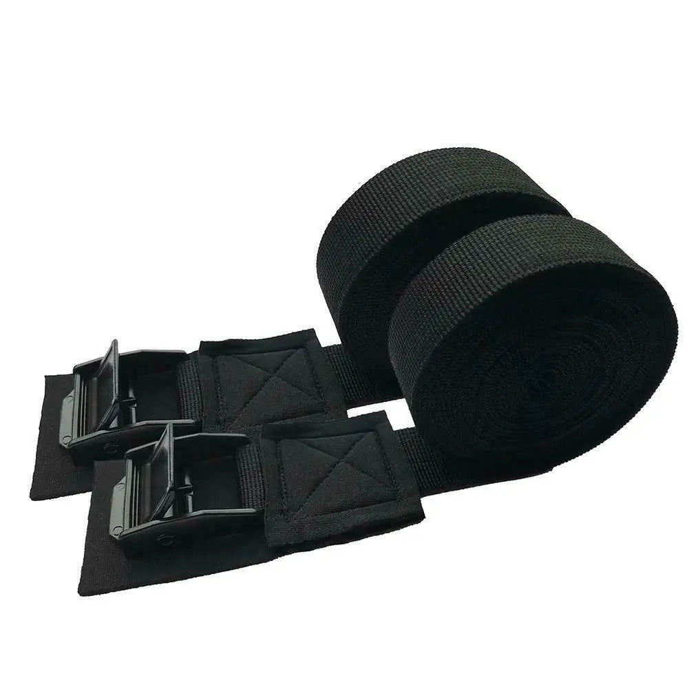 2 Pcs 250kg Car Roof Rack Kayak Cam Buckle Lashing Strap Luggage Strap Polyester Quick Release Lashing With Buckle