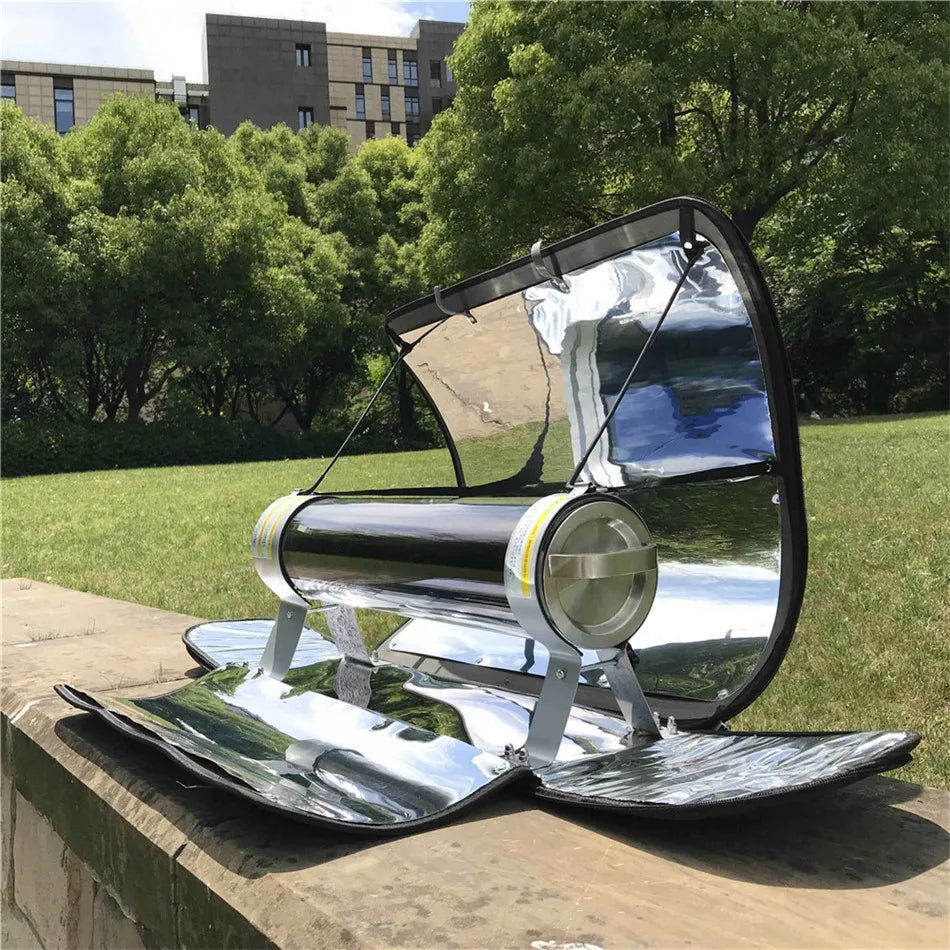 Portable Solar Stove Outdoor Integrated Solar Cooker 4.5L Parabolic Solar Cooker With Higher Efficiency Temperature: 550°F