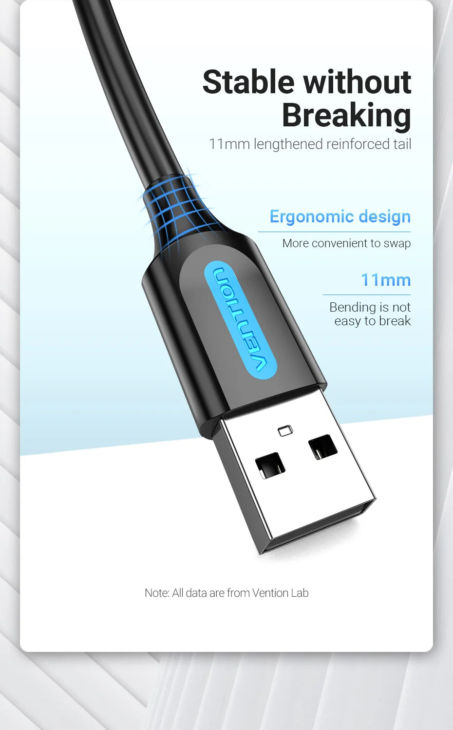 Vention Mini USB Cable Mini USB to USB Fast Data Charger Cable for MP3 MP4 Player Car DVR GPS Digital Camera HDD Mini USB 1m 3m