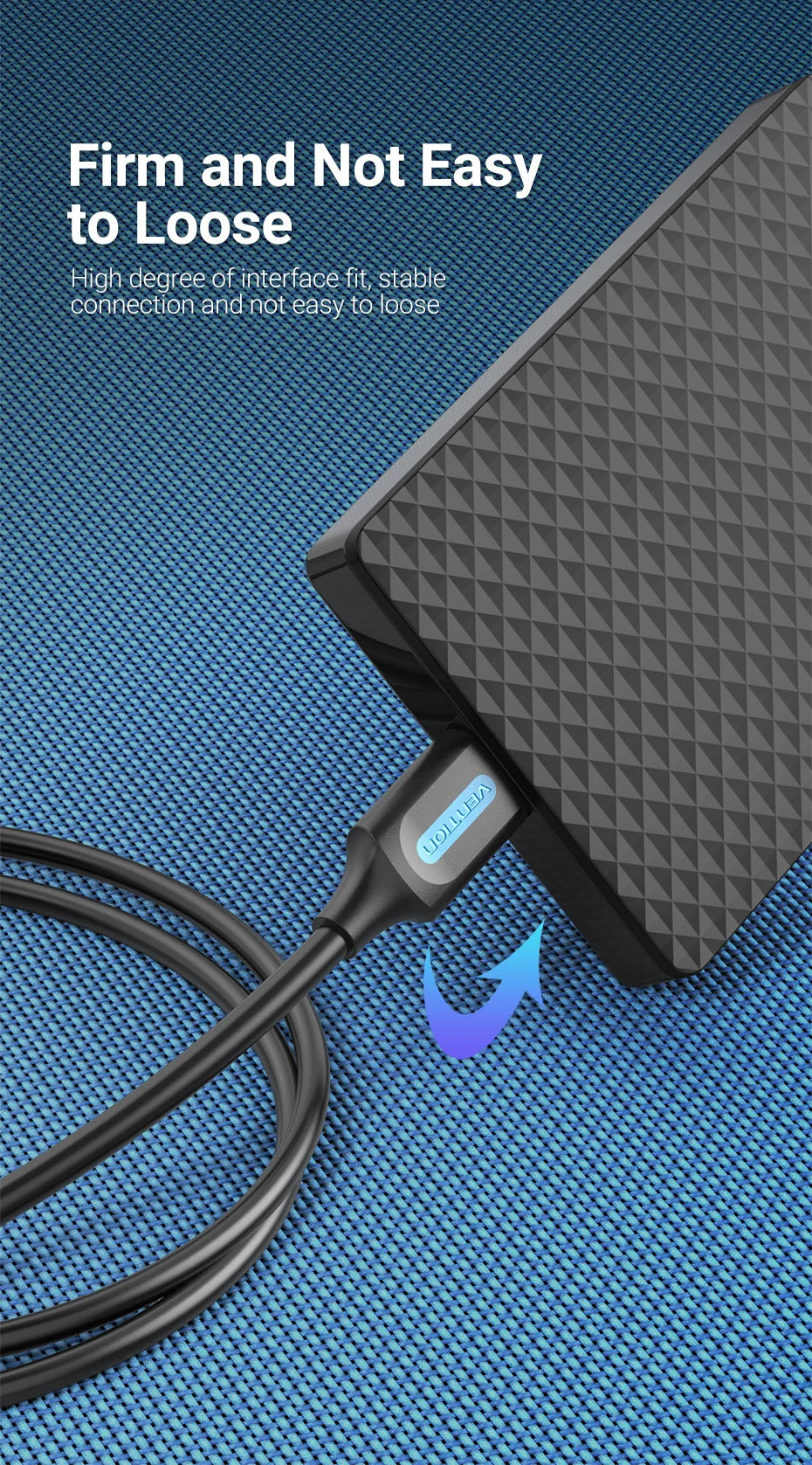 Vention Mini USB Cable Mini USB to USB Fast Data Charger Cable for MP3 MP4 Player Car DVR GPS Digital Camera HDD Mini USB 1m 3m
