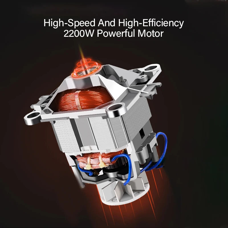 Biolomix BPA Free 2200W Commercial Grade Timer Blender Mixer Heavy Duty Automatic Fruit Food Processor Ice Crusher Smoothies
