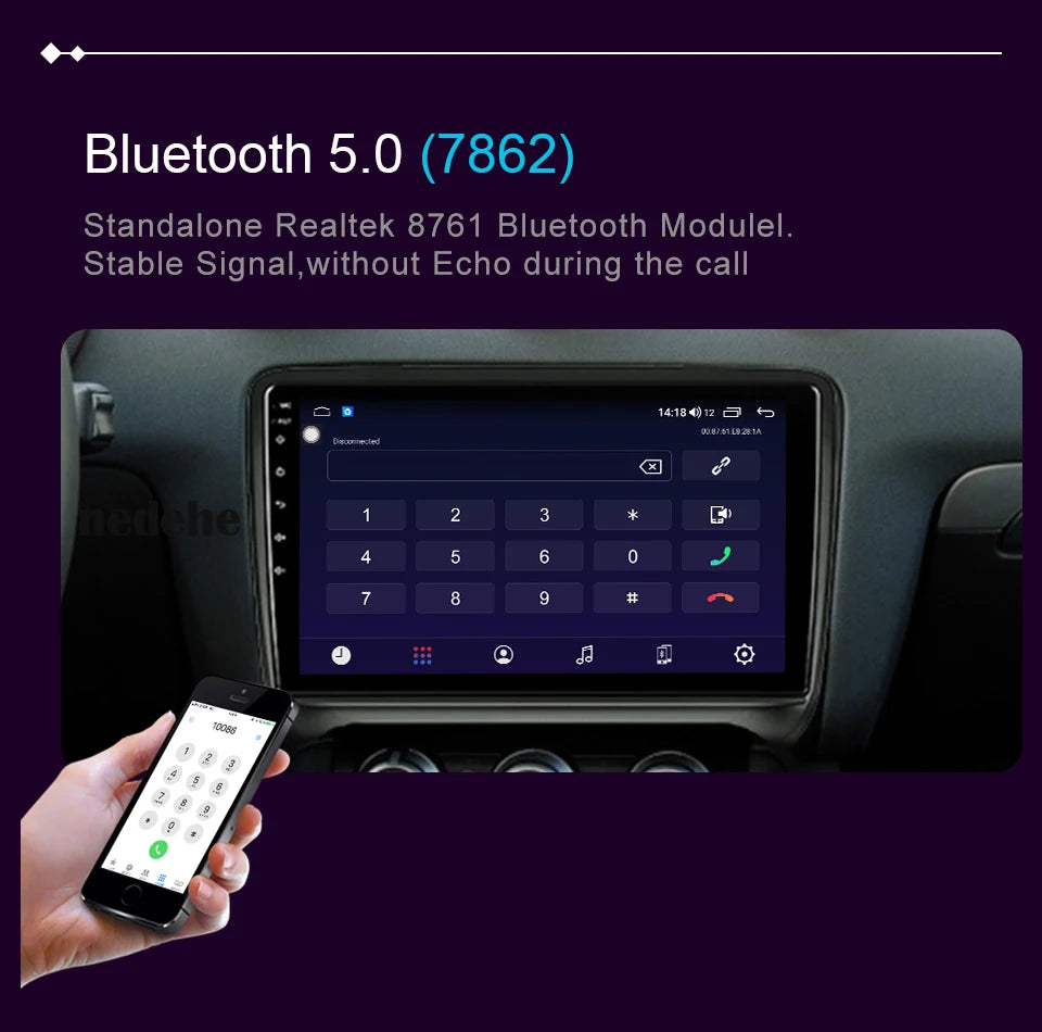 Android 14 For Peugeot 208 2008 2012-2018 Car Radio Multimedia Video Player CarPlay Auto Stereo GPS Navigation Head Unit Wifi 4G