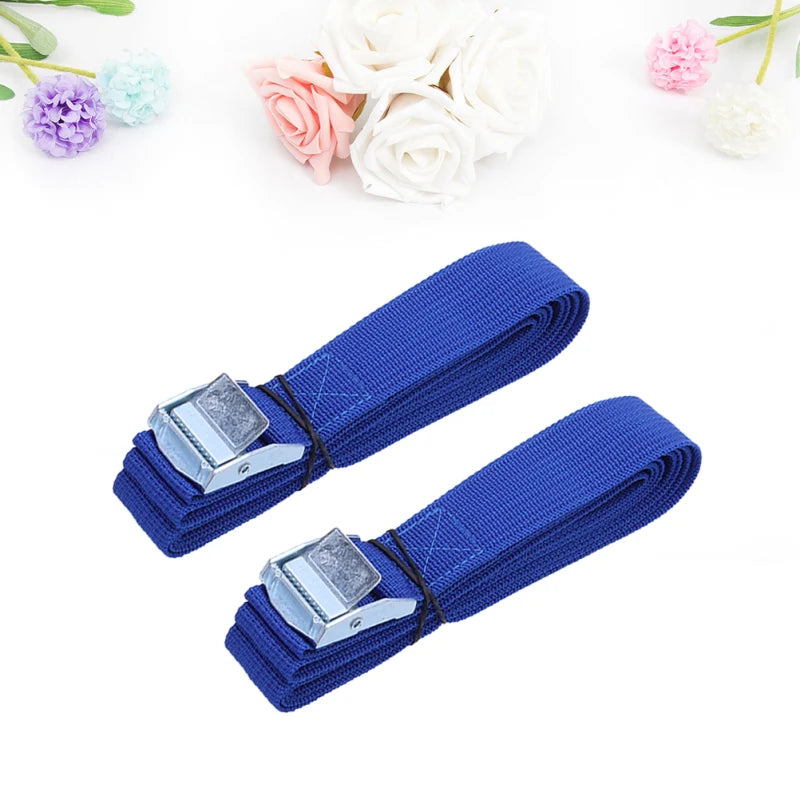 2.5M Lashing Straps with Buckle Nylon Quick Release Lashing Straps for Cargo Tie Down Car Roof Rack Luggage Kayak Carrier Moving
