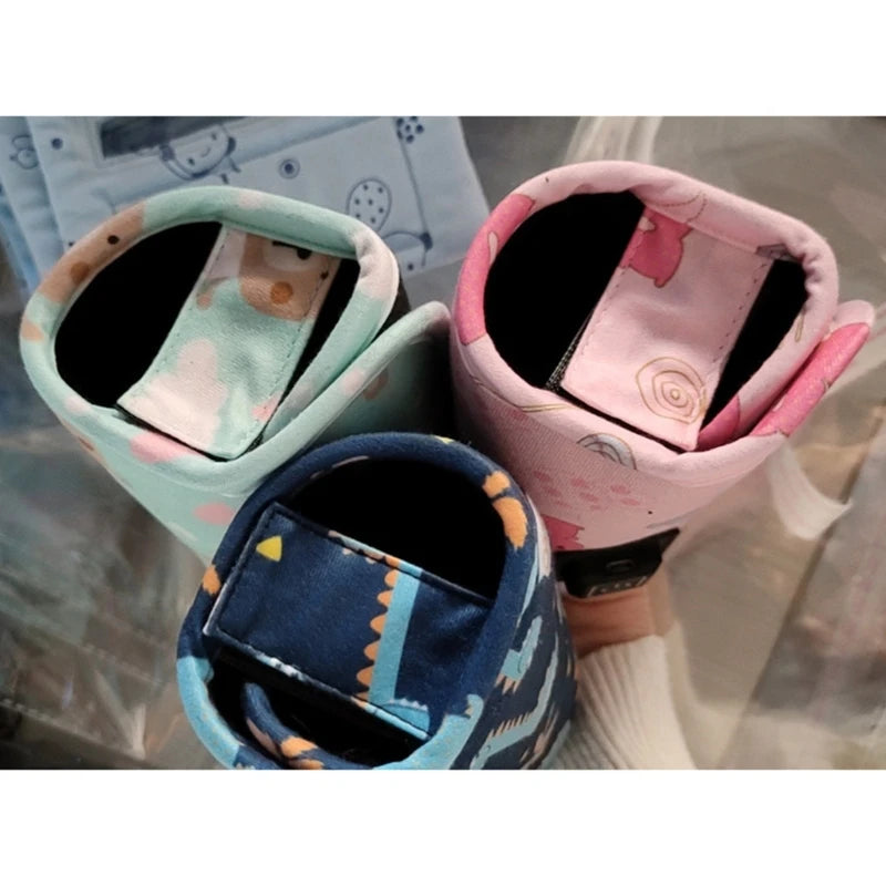 Portable USB Baby Bottle Warmer Travel Milk Warmer Infant Feeding Bottle Heated Cover Insulation Thermostat Food Heater