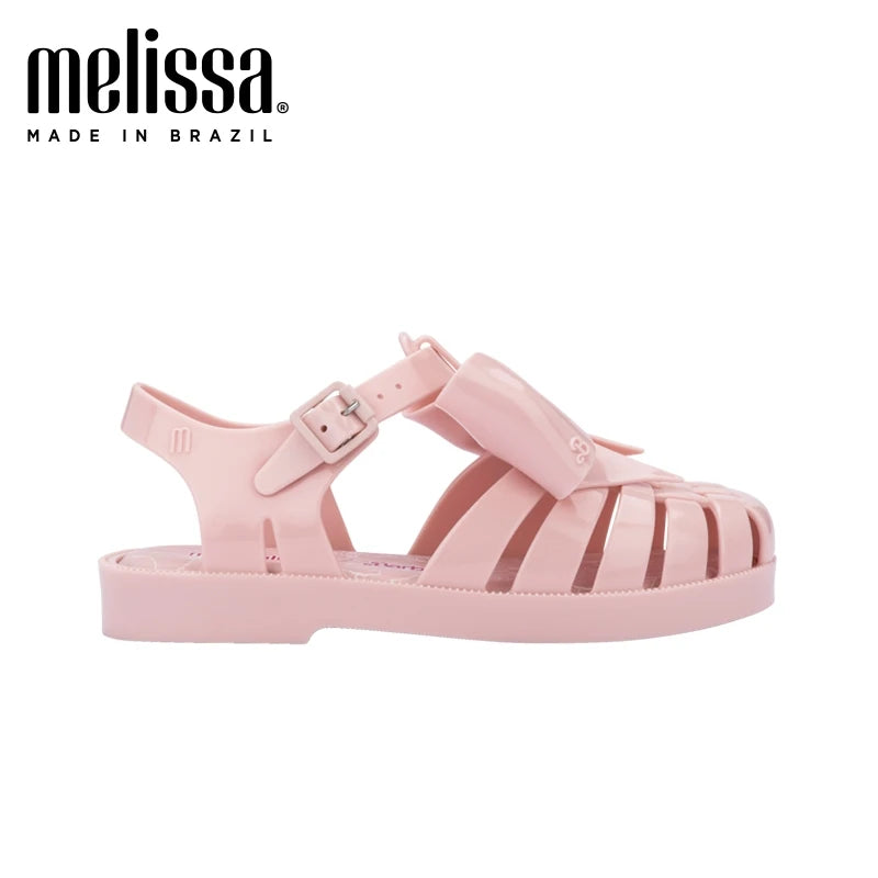 New Arrival 2025 Mini Melissa Children Sandals Hot Sale Kids Beach Shoes Big Girl and Boy Fashion Jelly Shoes