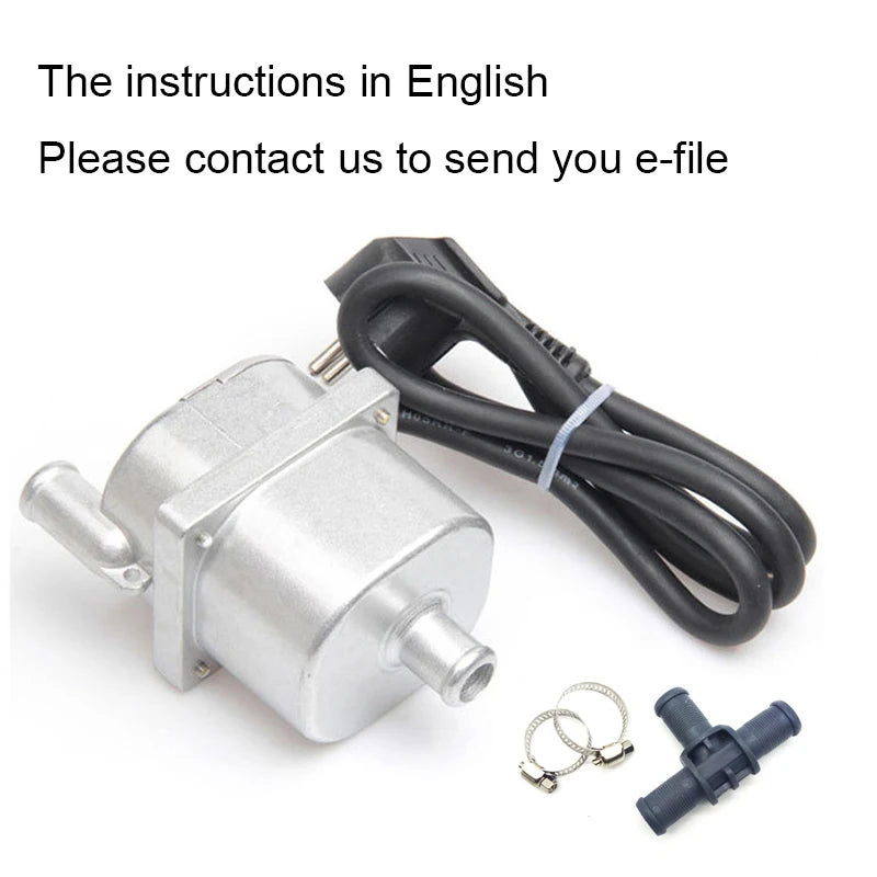 1500W 220V-240V Car Engine Coolant Heater Preheat Motor Heating Preheating Air Parking Heater
