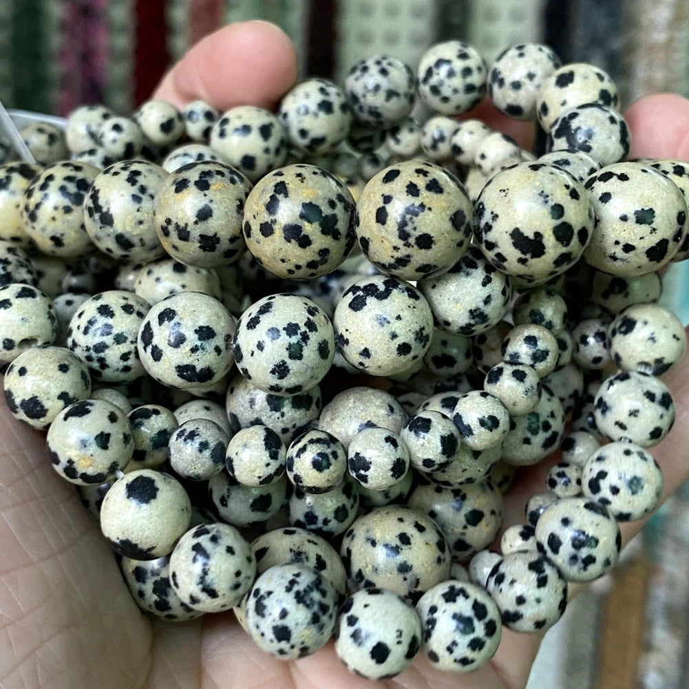 Natural Stone Beads 4 6 8 10mm Tiger Eye Lava Amazonite Turquoises Agates Jaspers Beads For Jewelry Making DIY Bracelet Necklace