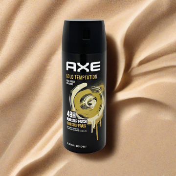 Axe Gold Temptation Deodorant 48h Fresh 150ml - Premium Beauty Product