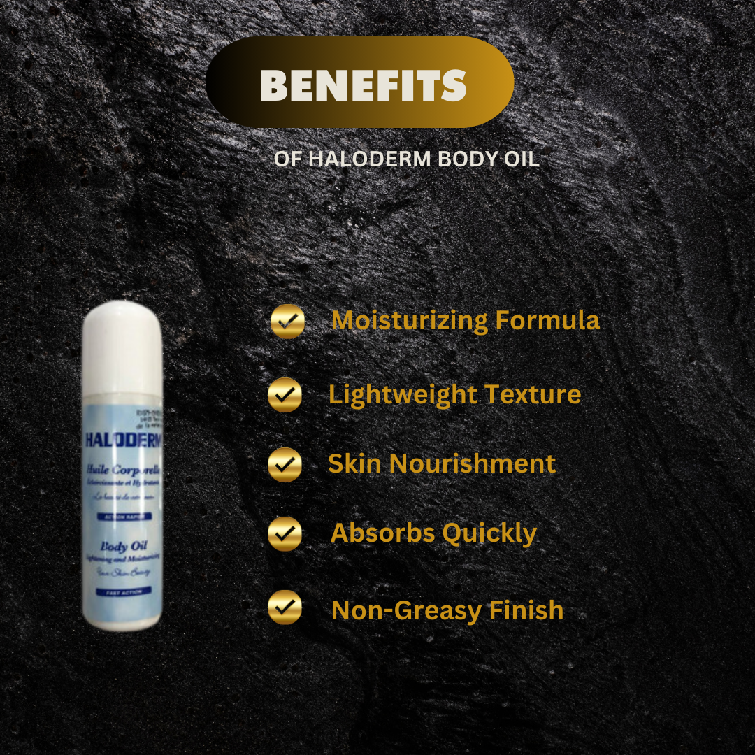 Haloderm Body Oil 125 Ml - Premium Beauty Product