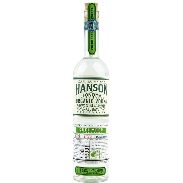 Hanson of Sonoma Distillery Organic Cucumber Vodka, USA (750ml)