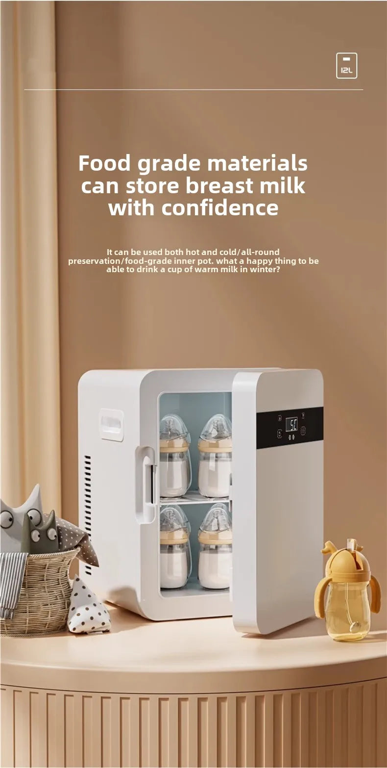16L High-Efficiency And Energy-Saving Car Refrigerator Is Compact And Portable, Powerful And Ultra-Quiet For Outdoor Adventure