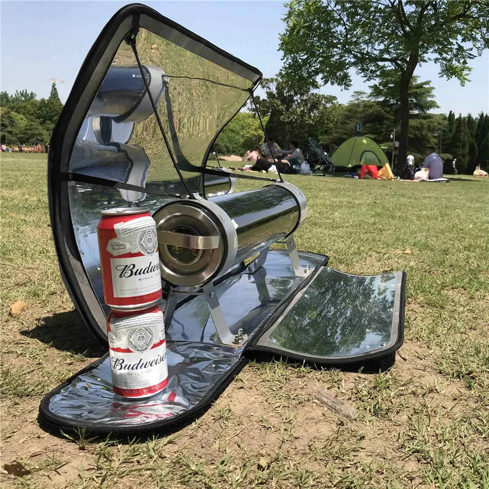 Portable Solar Stove Outdoor Integrated Solar Cooker 4.5L Parabolic Solar Cooker With Higher Efficiency Temperature: 550°F