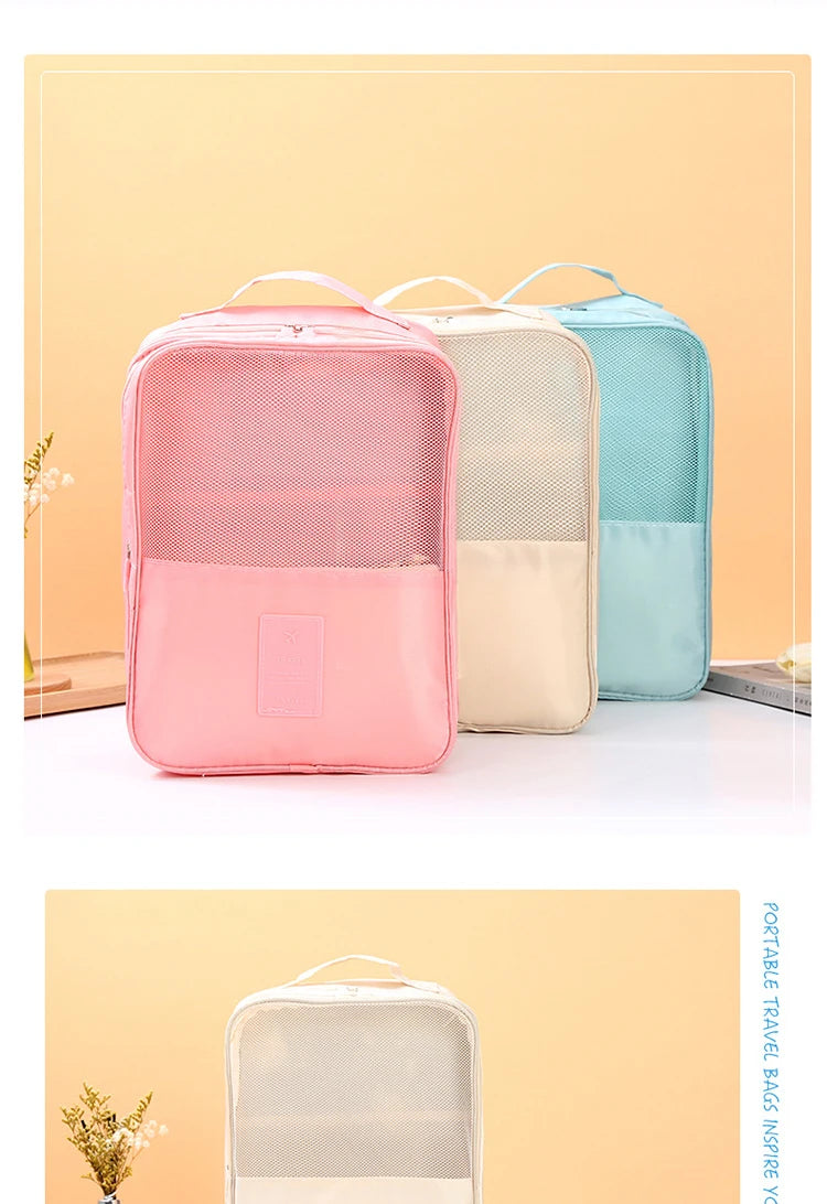 High Quality Portable Travel Shoe Bag Underwear Clothes Bags Shoe Organizer Storage Bag Multifunction Travel Accessories