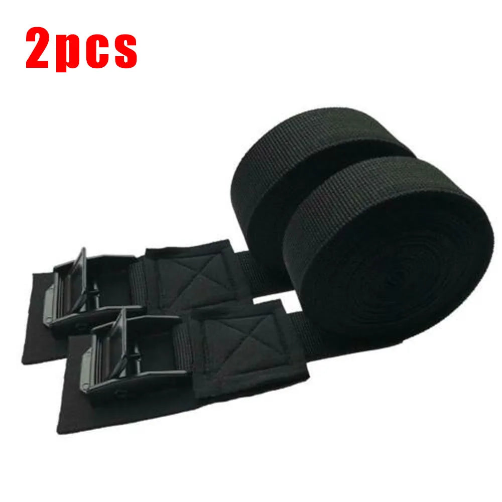 2 Pcs 250kg Car Roof Rack Kayak Cam Buckle Lashing Strap Luggage Strap Polyester Quick Release Lashing With Buckle