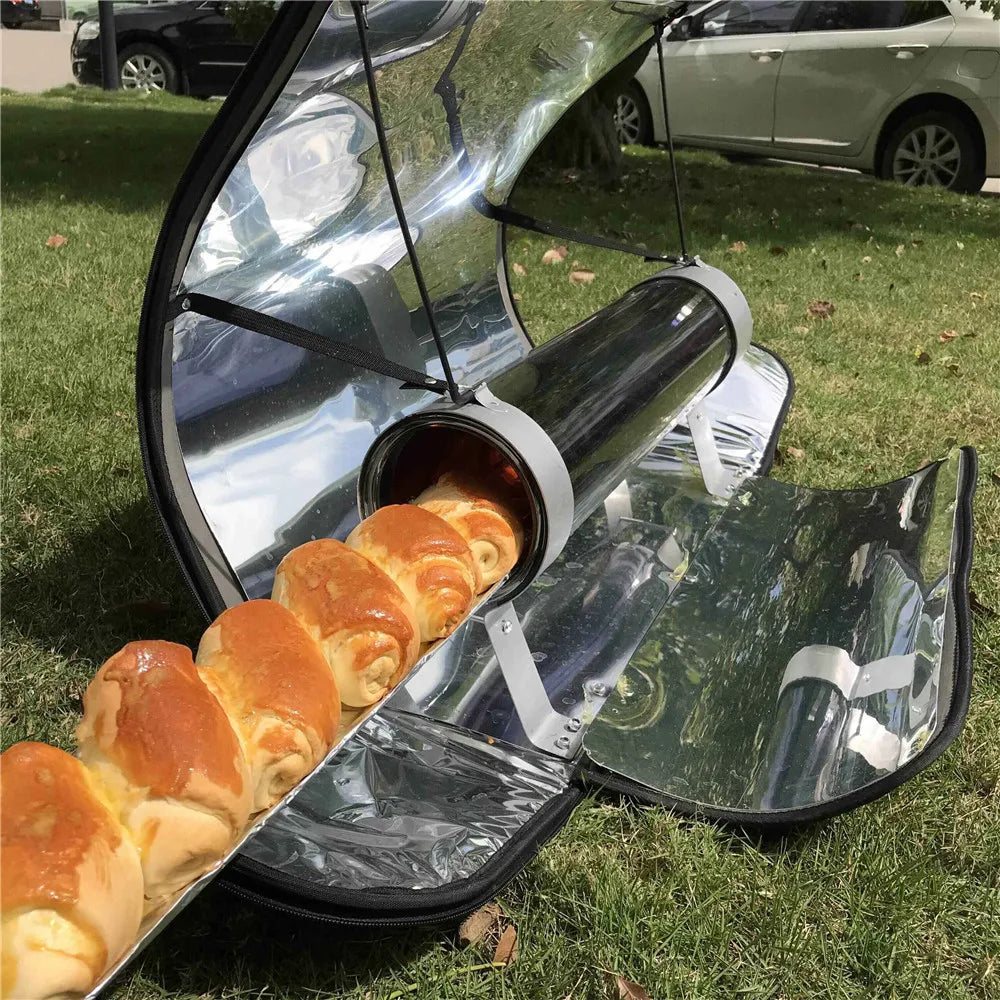 Portable Solar Stove Outdoor Integrated Solar Cooker 4.5L Parabolic Solar Cooker With Higher Efficiency Temperature: 550°F